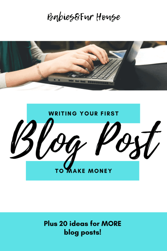 Writing A Blog Post: The First One Does Matter