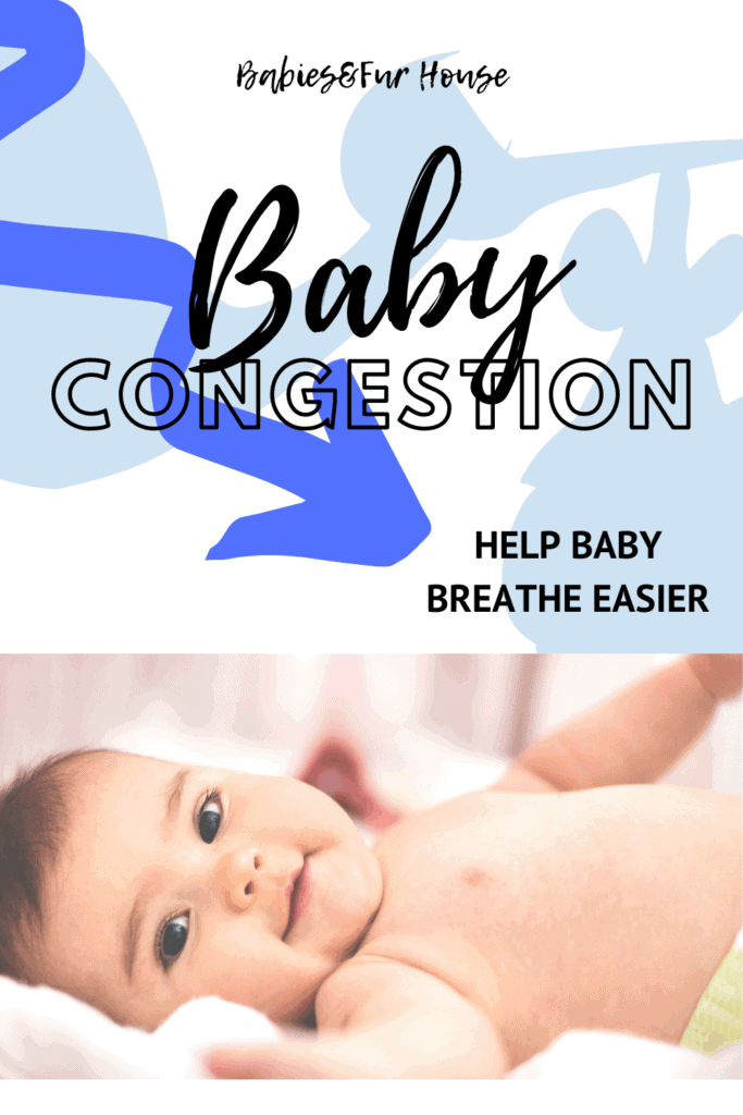 Baby Congestion: Help Baby Breath Easier #babycongestion #newborntips